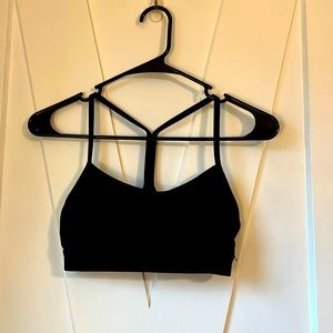 Lululemon sports bra black